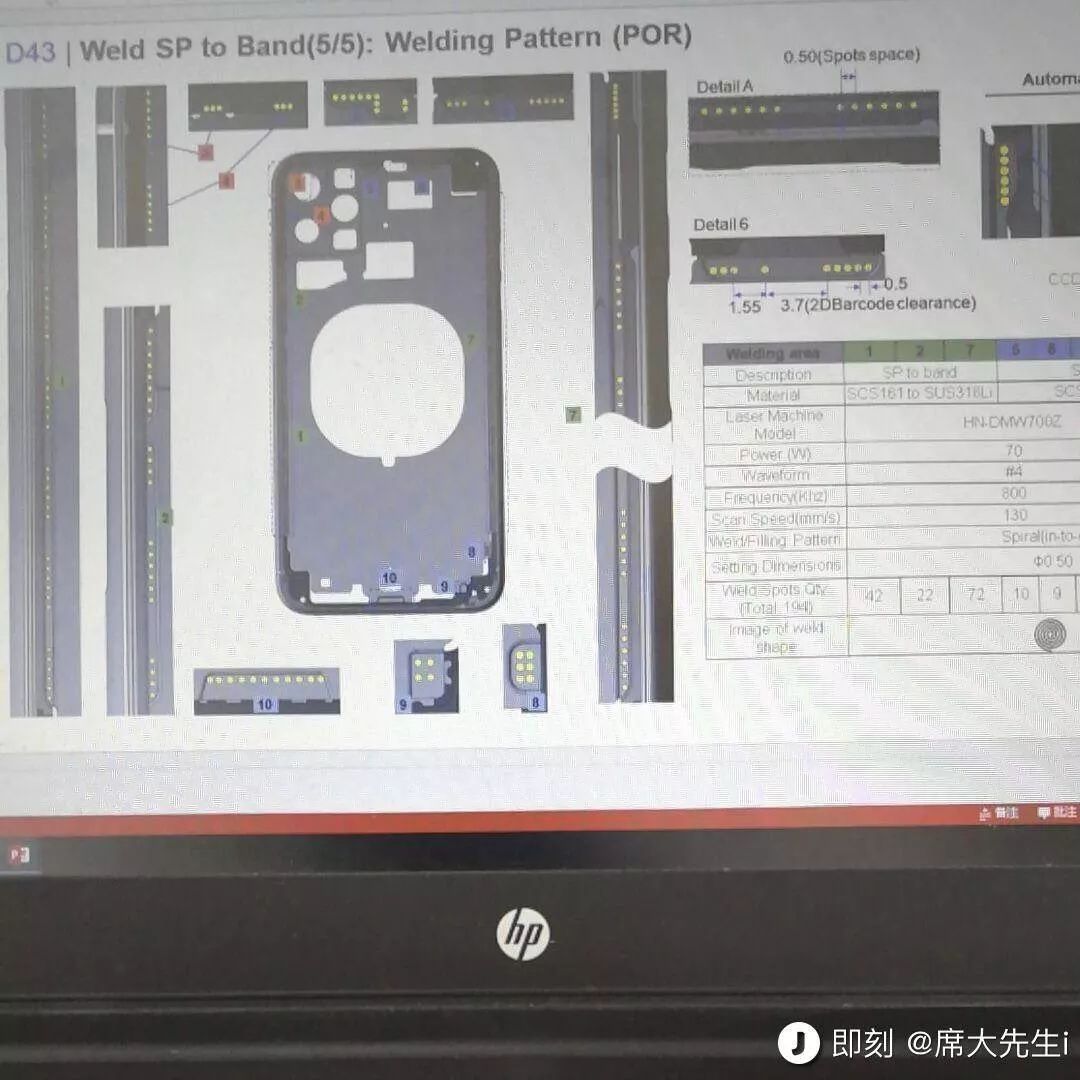 iPhone XI开云体育 Kaiyun.com 官网入口 工程设计图首曝摄像头造型实锤(图3)