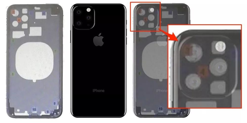 iPhone XI开云体育 Kaiyun.com 官网入口 工程设计图首曝摄像头造型实锤(图5)