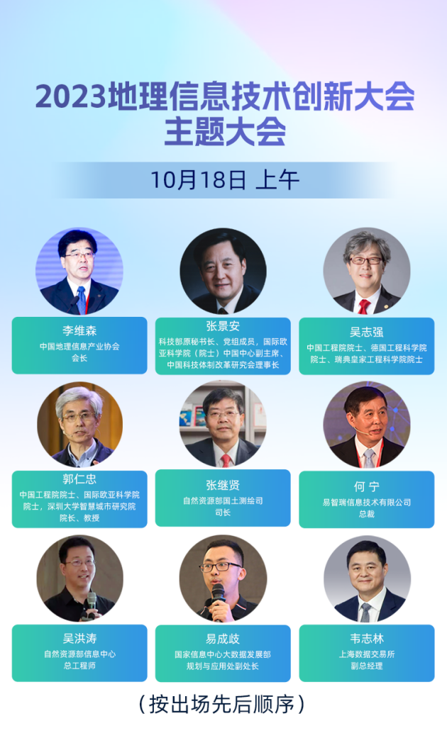 开云体育 Kaiyun.com 官网入口大咖云集共探未来——2023地理信息技术创新大会完整议程揭晓(图2)