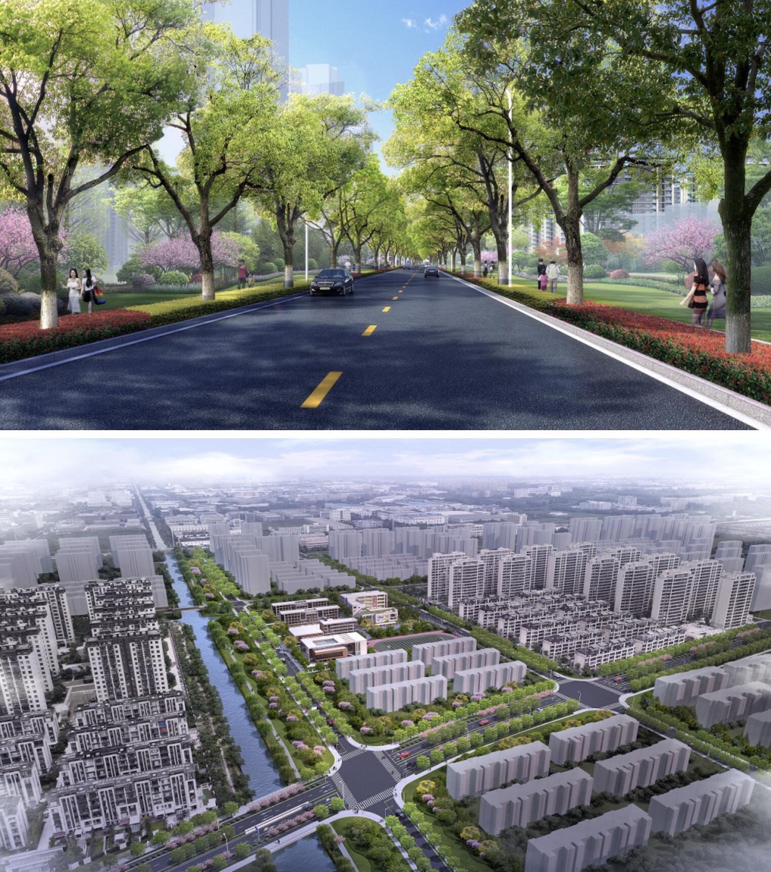 宝山又有两条道路新建工程设计方案正在公示效果图抢Kaiyun 开云体育先看！(图3)